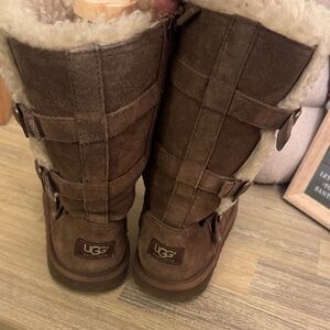 UGG Chestnut Shearling Lined Boots